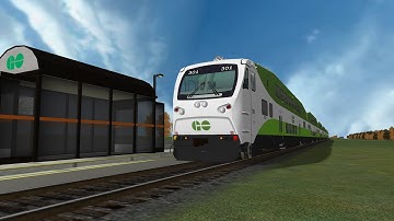 GO Transit Barrie Line - Union to Aurora GO (Open Rails)