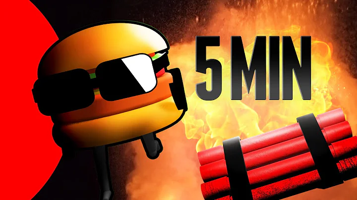 5 Minute Burger Spy Mission Countdown: Top Secret Timer