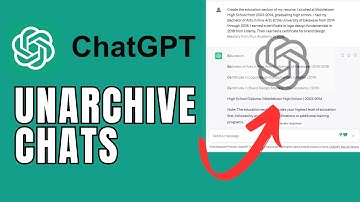 How to Unarchive Chats in ChatGPT 2025?