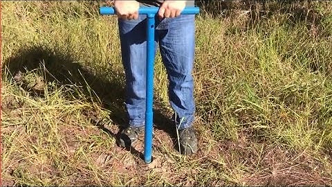 Soil Auger assembly and use with the MPkit-406.