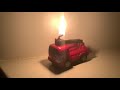 消防車のキャンドル　Fire truck of candle