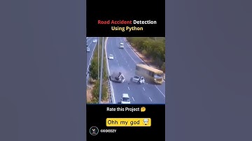 How AI & Python Detect Road Accidents | Live Demo #shorts #ai #technology #pythonexpert #meme