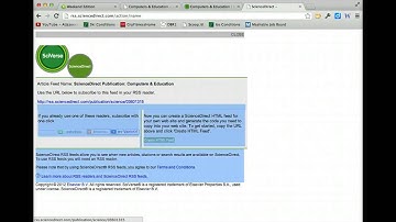 Adding an RSS feed to Cloud.Feedly.Com RSS Reader