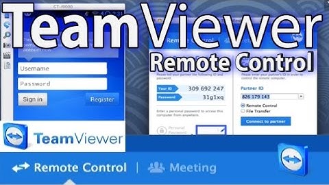 Teamviewer Remote Control Tutorial