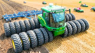 MODERN AGRICULTURE MACHINES OPERATING AT PEAK EFFICIENCY!