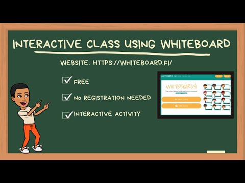 WHITEBOARD.FI TUTORIAL | INTERACTIVE ONLINE CLASS USING WHITEBOARD