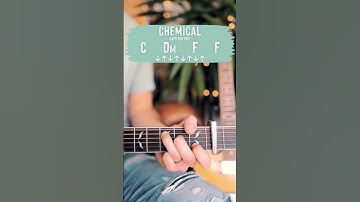 Thumbnail of Chemical Post Malone Guitar Tutorial // Chemical Guitar Lesson #shorts