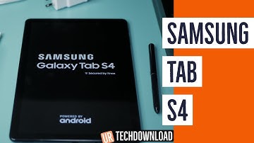 Samsung Galaxy Tab S4 unboxing, set up & first look