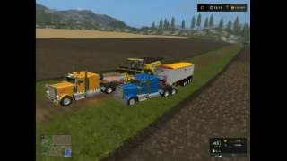 Los MOds de Farming Simulator 17 el nuevo juego que esta de moda este es el  Camión Peterbilt 379 FS17  con toadas las nuevas funciones del juego y El Tráiler MAC Dump FS17 con cuatro ejes y capacidad de 80,000.00 litros.