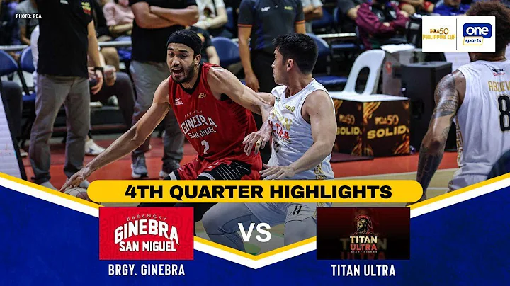 BRGY. GINEBRA vs TITAN ULTRA | 4TH QUARTER HIGHLIGHTS | PBA SEASON 50 PHILIPPINE CUP | DEC. 21, 2025