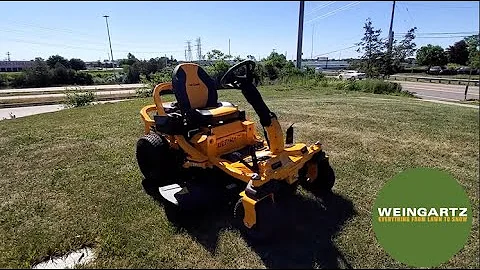 Cub Cadet ZTS Zero Turn Steering Wheel Operational Video