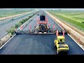 Roller Paver Asphalt Paving In One Day 