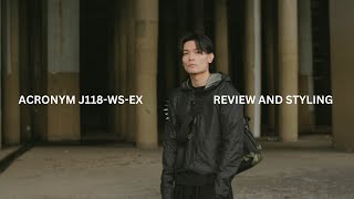 This Is A VERY Controversial Jacket...But I Love It  | Acronym J118-WS-EX | Review & Styling