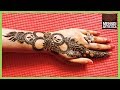 Easy Mehndi Design For Diwali 2017 | Stylish Elegant Designer Mehendi For Hands | By MehndiArtistica