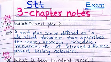 tybsc software testing tools 3rd chapter imp 🤩🤩 short questions & answers for exam 2023| sppu exam