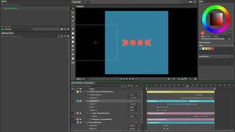 Getting Started | Using the Time Editor to adjust animation in Cavalry.