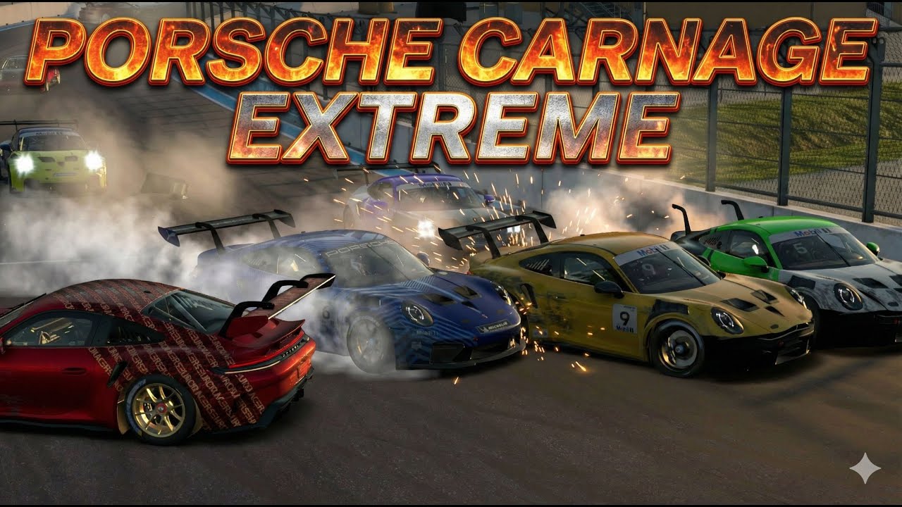 Week 1: Porsche Carnage in Miami - Crashtalk Racing