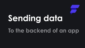 How to send data to the backend of an app with a form on Flutterflow ?