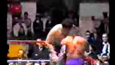 Rare 1988 Clip of Ultimate Warrior vs Andre The Giant in Italy