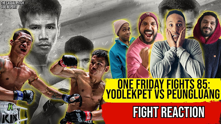 🔥 Yodlekpet KNOCKS OUT Peungluang! ONE Friday Fights 85 Instant Reaction!