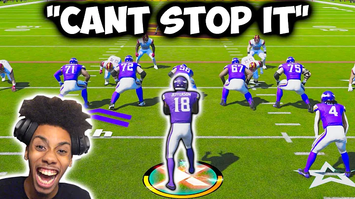I Used Justin Jefferson At Quarterback And This Gu...