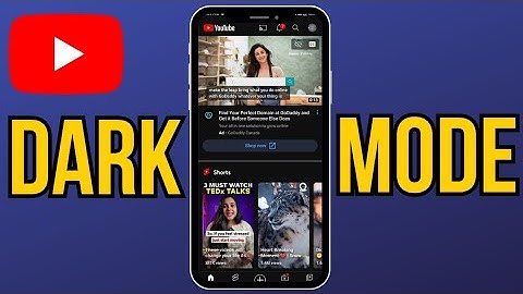 How to Turn on Dark Mode on YouTube in 2023 | YouTube New Update