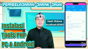 Tutorial Tool PHP Instalasi Aplikasi Xampp Web Server di HP Android KSWEB Pembelajaran SMK LPPM RI