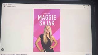 Today is Maggie Sajak’s 29th birthday.
