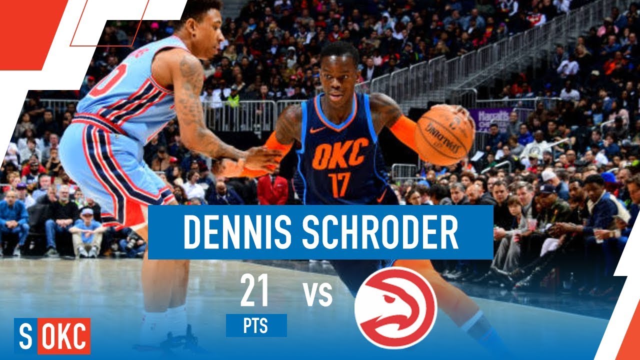 Dennis Schroder Scores 21 Points In His Return To Atlanta January 15th 2019 Youtube