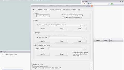 How to program a Microcontroller using AVR STUDIO n DRAGON _ By Ravi Bele.avi