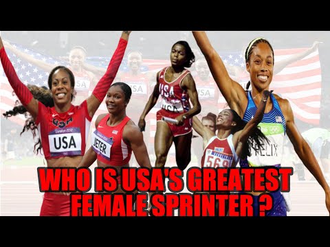 5 Greatest American (USA) Female sprinters of all time!!!