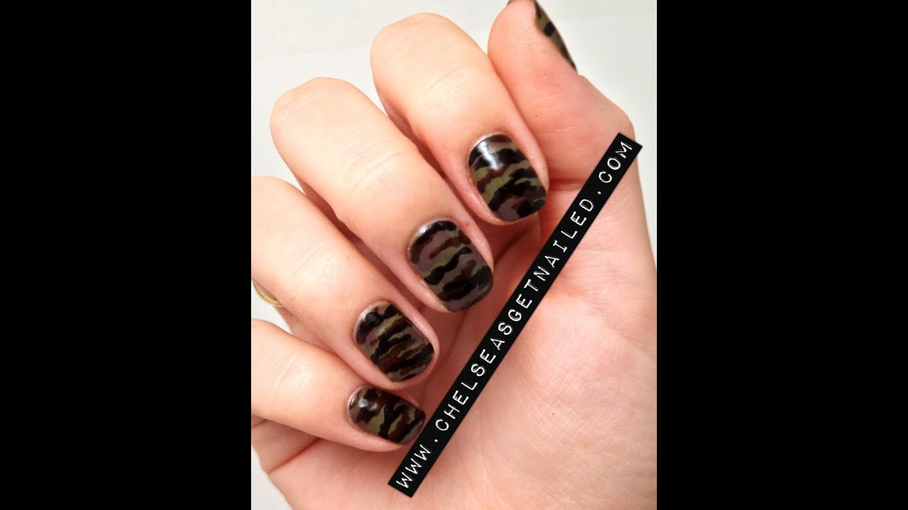 4. How to Create Camo Nails at Home - wide 1