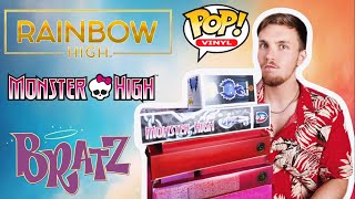 СПУСТИЛ ВСЕ ДЕНЬГИ НА КУКОЛ??? 😱😱😱 Unboxing #3: Rainbow High, Bratz, Monster High, Blythe ICY