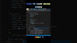 box in html css part-5 development trendingshorts coding code html5 css3 boxes shorts html