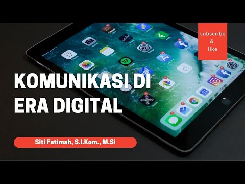 Video: Apa yang ditanyakan dalam komunikasi digital?