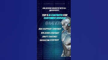 Top 5 AI Chatbots for Customer Service in 2023