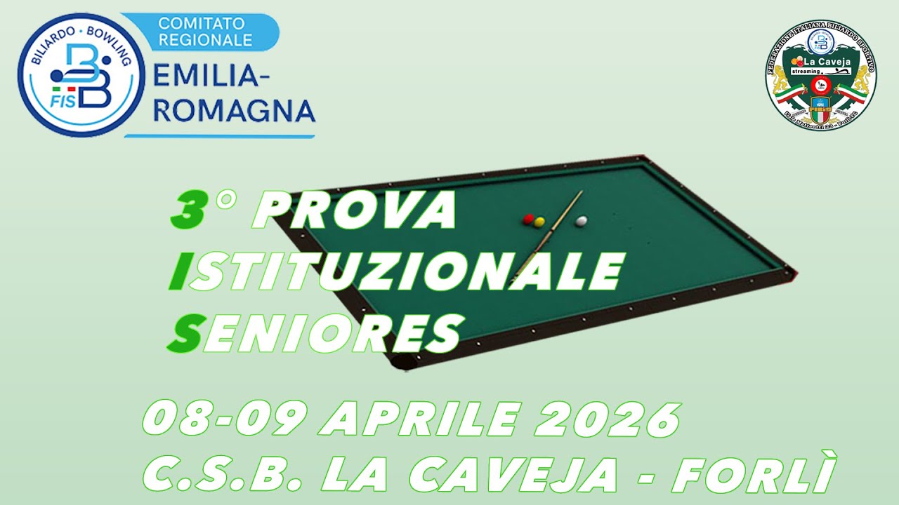 Image of video the 3° Prova Istituzionale Seniores ER  08 Aprile 2026 stream 1 15
