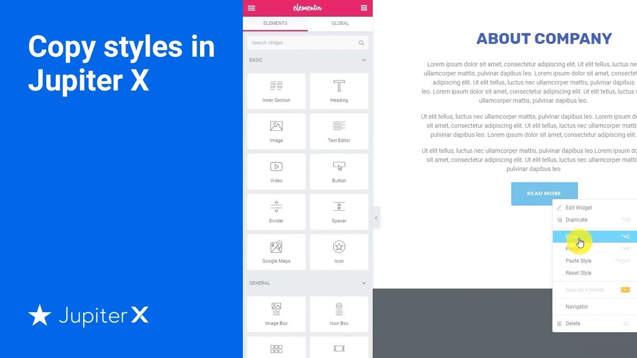 Adjusting The Column Gap In Jupiter X Using Elementor Youtube