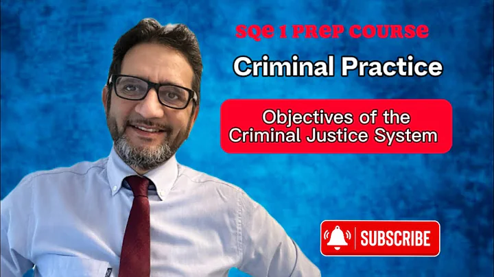 SQE1 - Objectives of the CJS