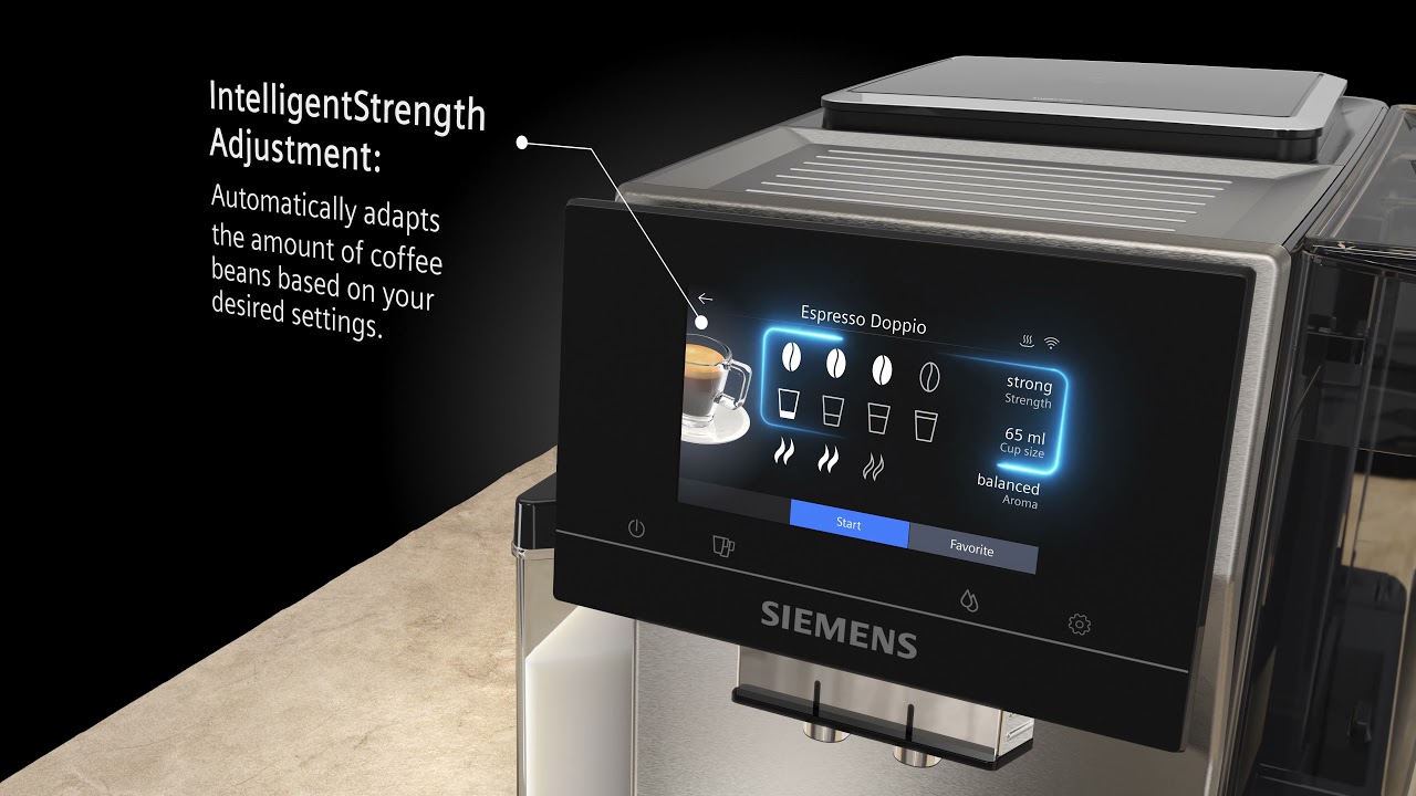 Un café avec ma Siemens EQ 700 Intégral 