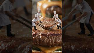 The Tiny Architects of a Giant Burger