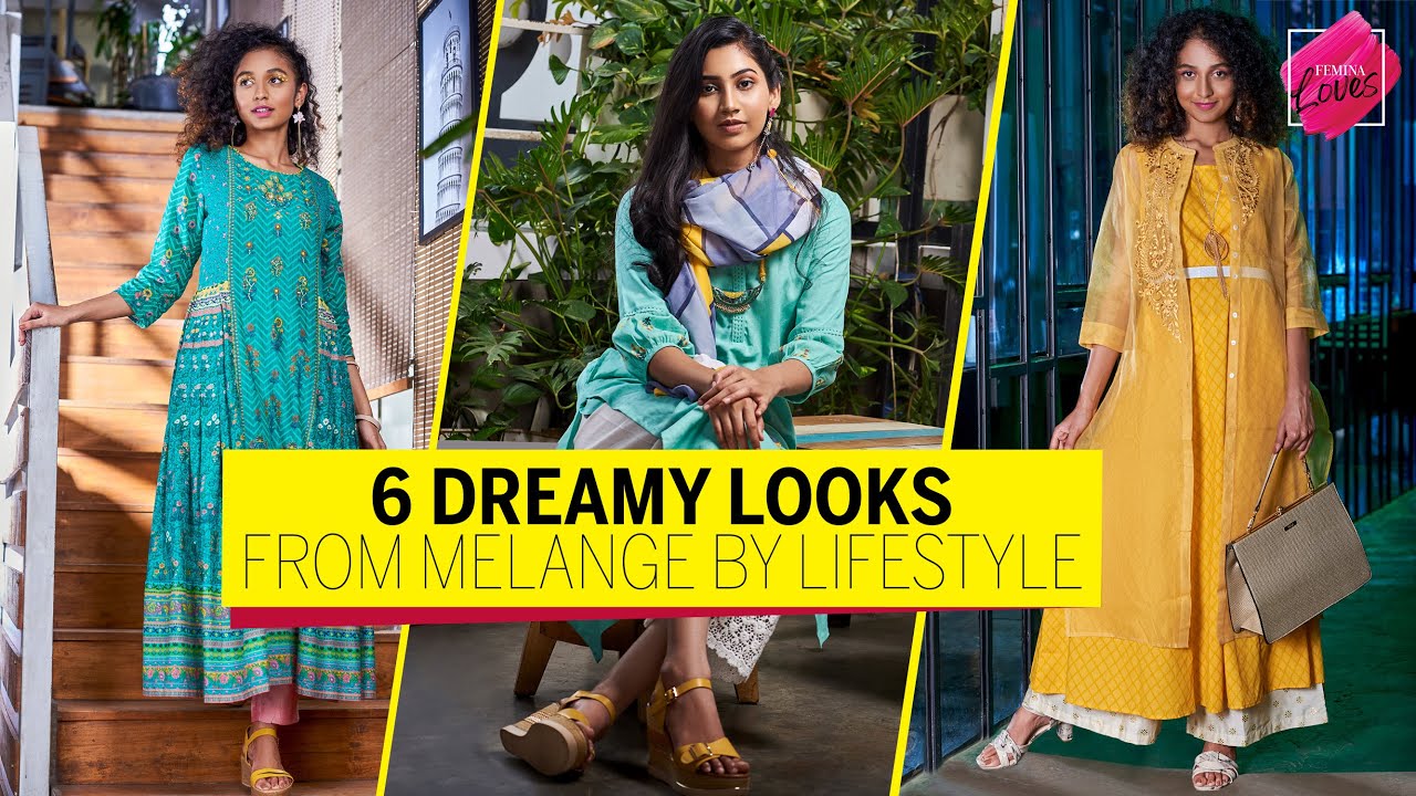 6 Dreamy Looks From Melange By Lifestyle's Latest Collection - YouTube