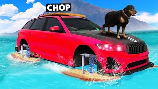 GTA 5 THE NEW SUPER FAMILY CAR SUV DLC WITH CHOP