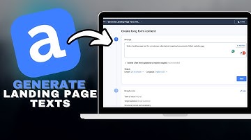 How to Generate Landing Page Texts with Anyword in SECONDS!
