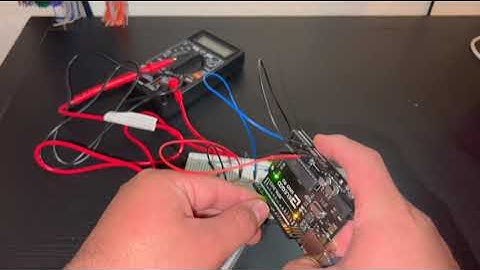 Temperature measurement by a NTC type resistive sensor (Thermistor)