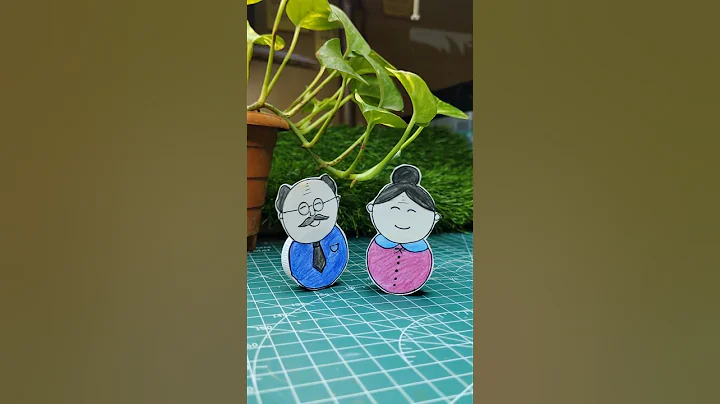 cute couple from bottole caps #diy #craftideas #youtubeshorts #trending #art #love