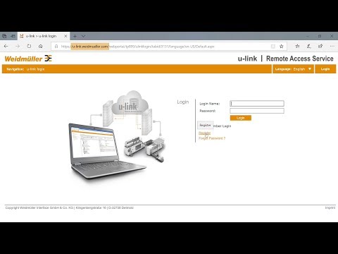 u-link Remote Access Service – First Steps