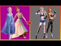 Frozen: Elsa Anna Glow Up Bad Girl - Disney Princesses Transformation