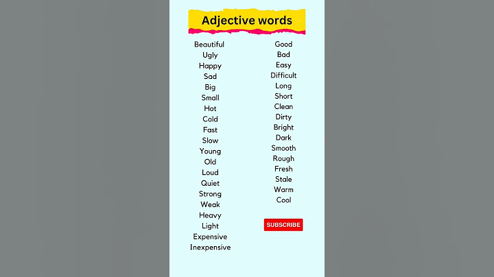 Adjective words | Basic english. #shorts #englishspeaking