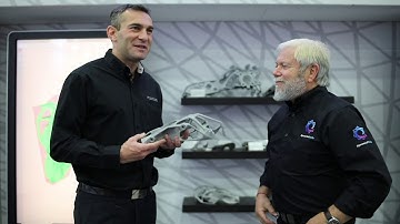 XponentialWorks Avi Reichental & ParaMatters Michael Bogomolny at RAPID+TCT Detroit